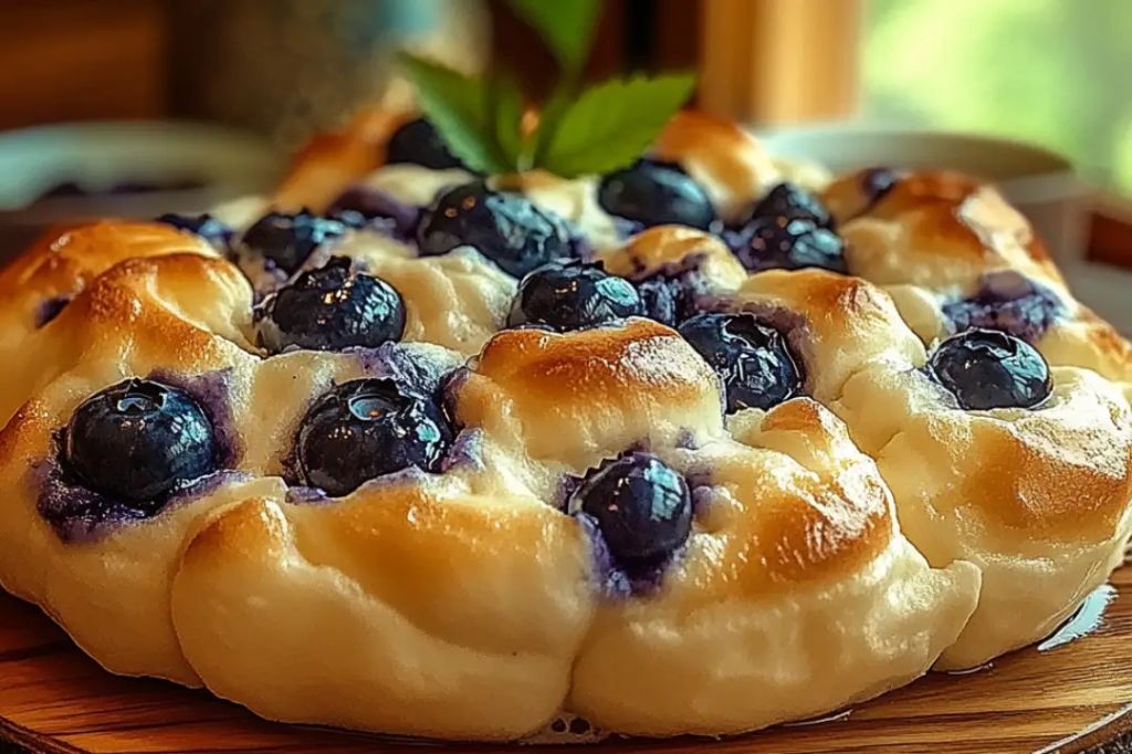 Blueberry Swirl Cloud Bread