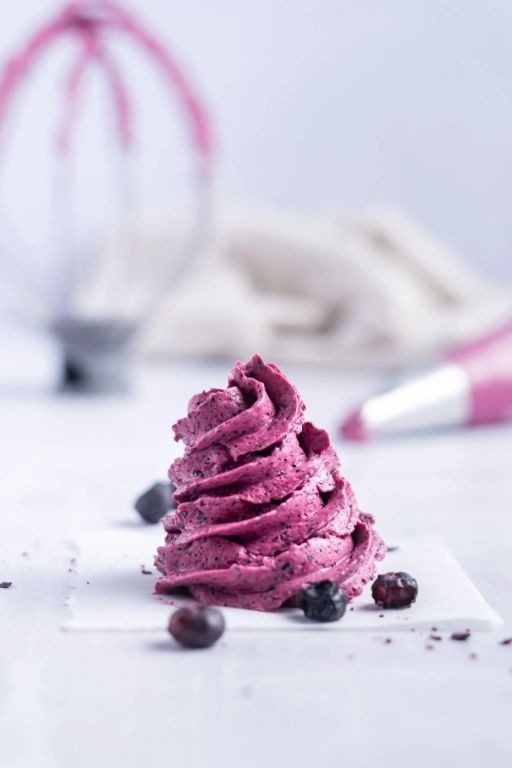 Blueberry Swirl Frosting