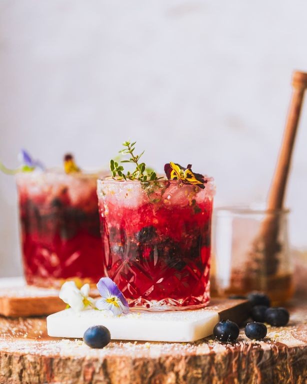 Blueberry Thyme Spritz