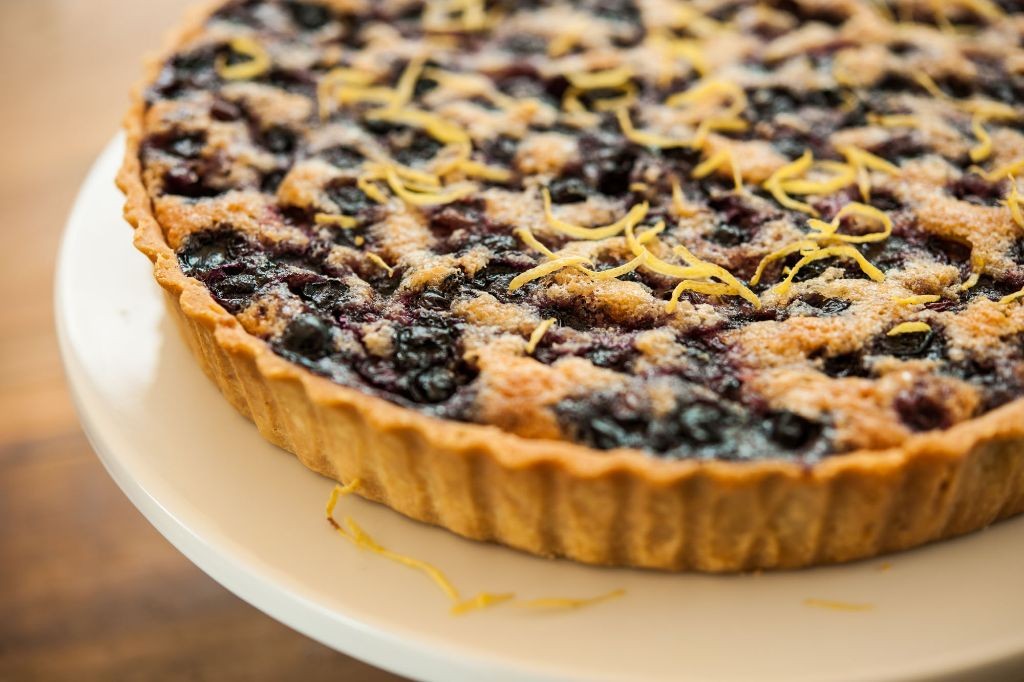 Blueberry and Almond Tartlets