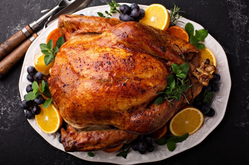 Bourbon Maple Glaze Injected Turkey