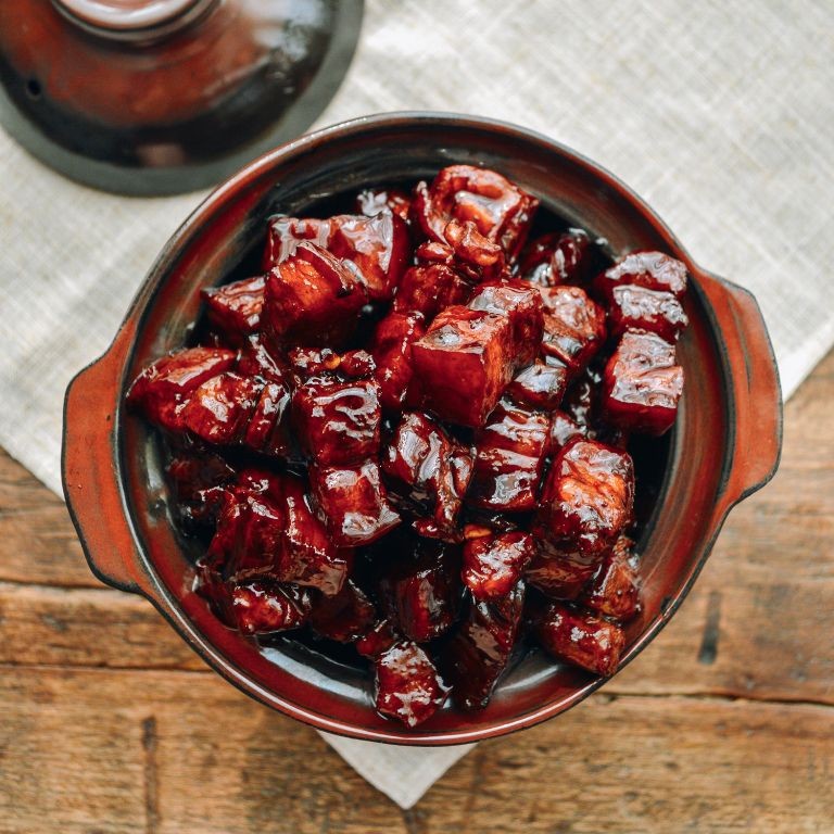 Braised Pork Belly (Hong Shao Rou)