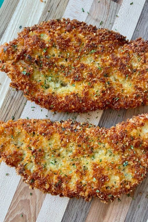 Breaded Parmesan Chicken Breast Cutlets