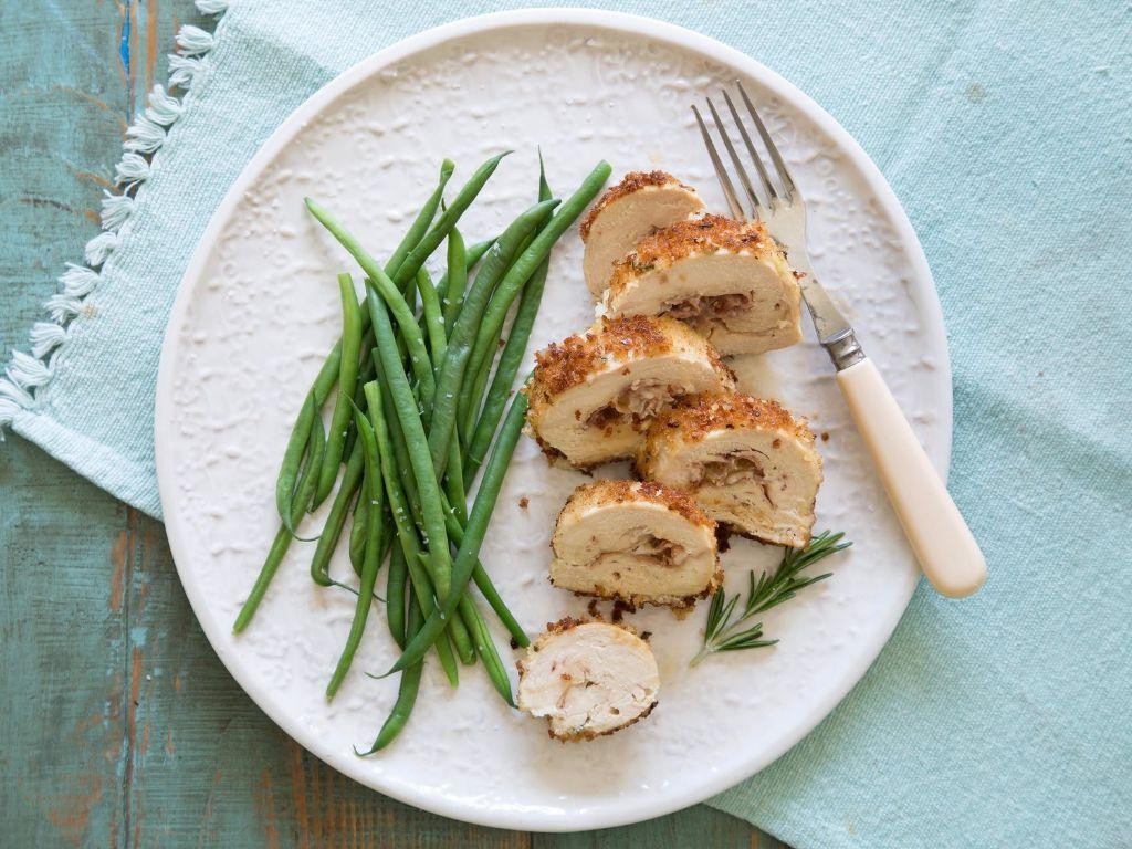 Brie and Fig Jam Stuffed Chicken