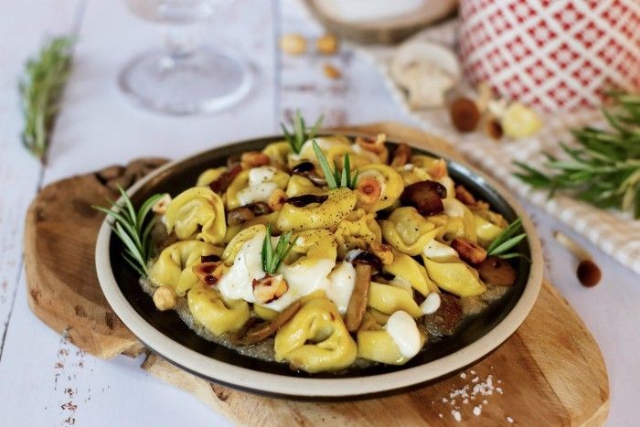 Brie and Prosciutto Tortellini