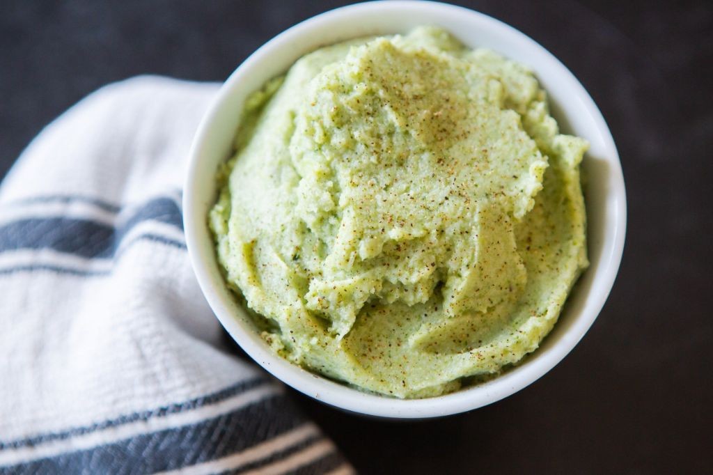Broccoli and Cauliflower Puree