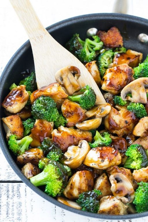 Broccoli and Chicken Stir Fry