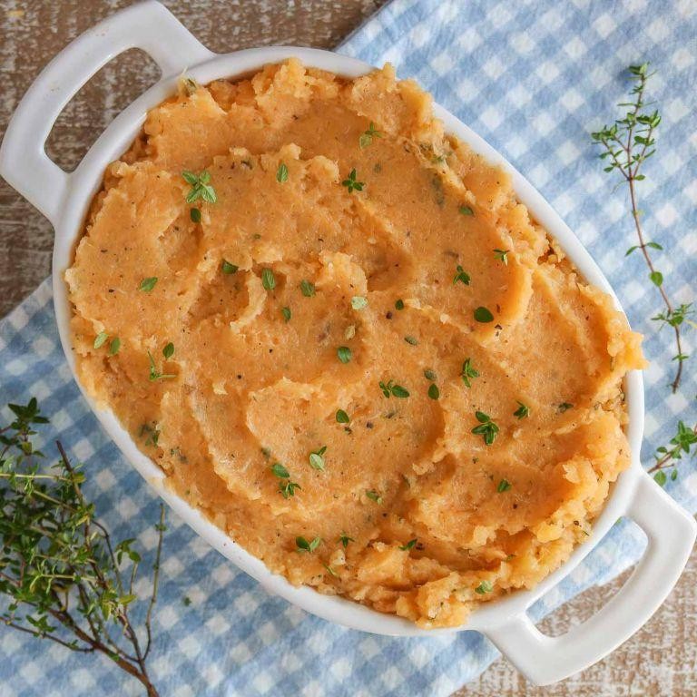Brown Butter Mashed Rutabaga