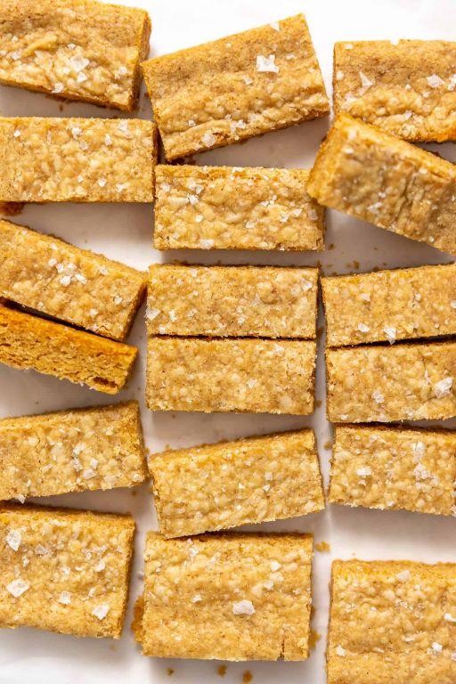 Brown Butter Shortbread Squares
