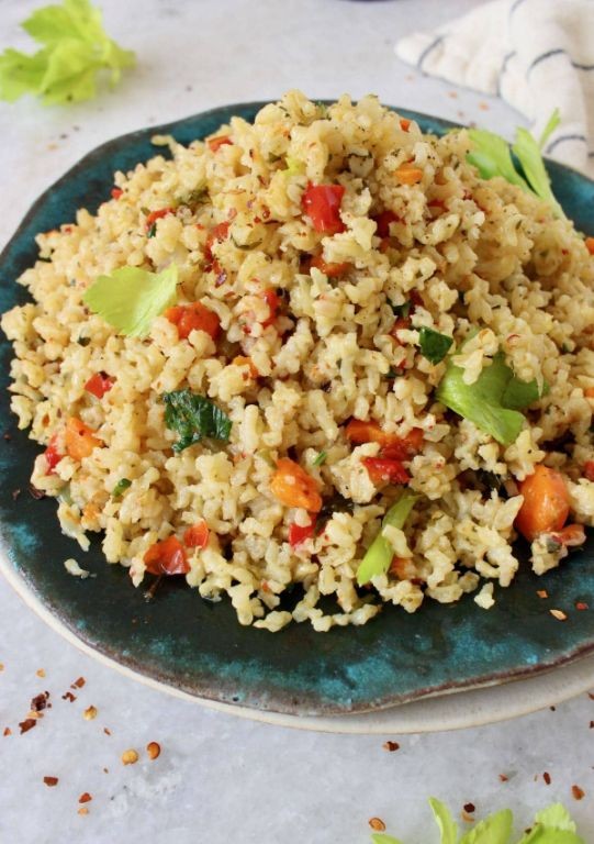 Brown Rice and Vegetable Pilaf