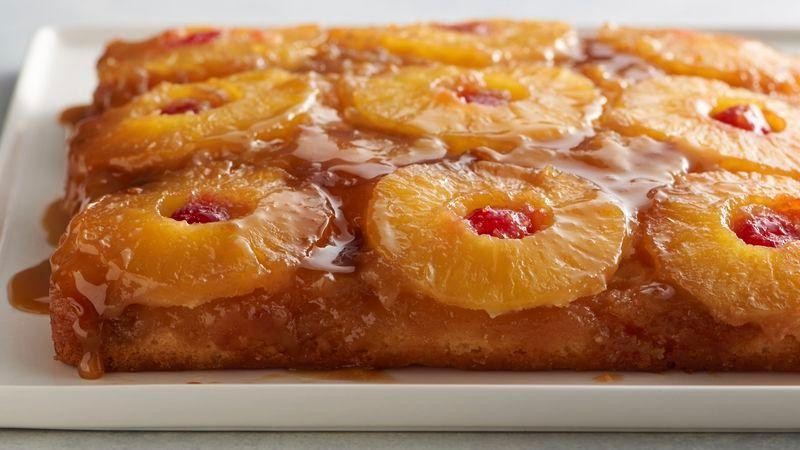 Brown Sugar Pineapple Upside Down Cake