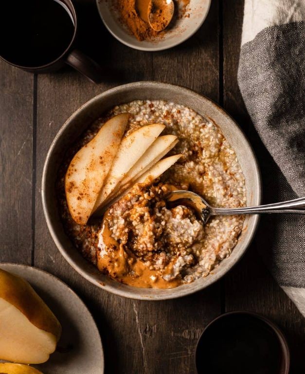 Buckwheat Cereal with Pear and Cinnamon
