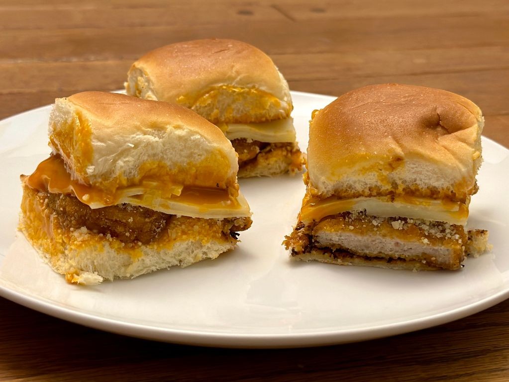 Buffalo Parmesan Chicken Breast Sliders