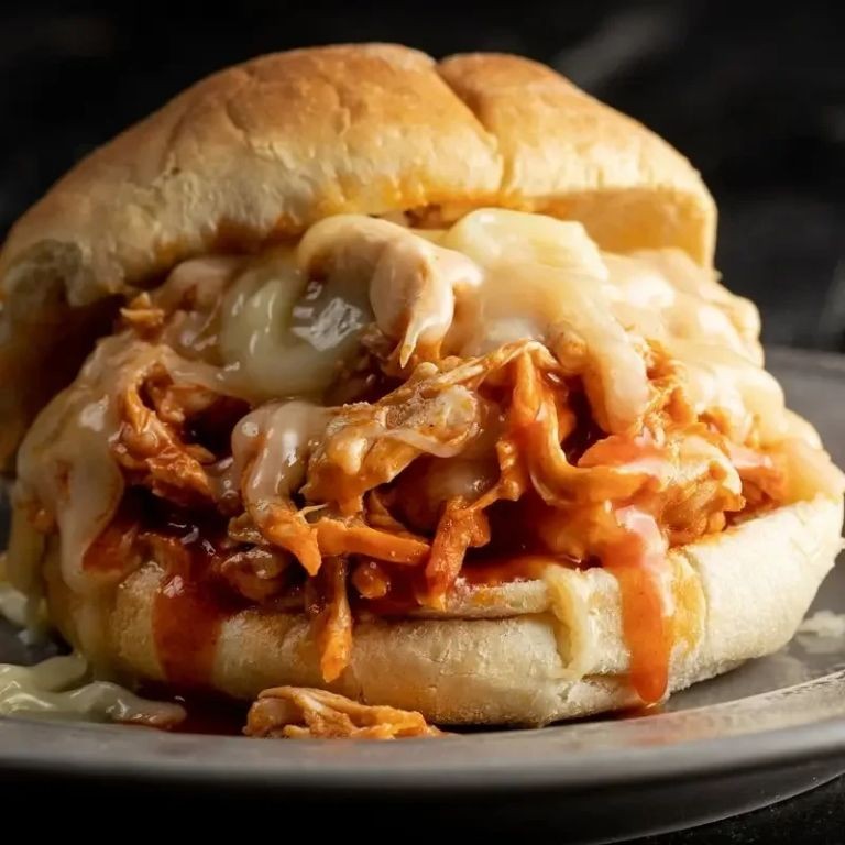 Buffalo Shredded Chicken Sandwich