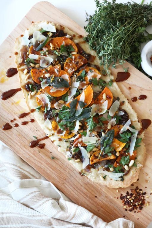Butternut Squash and Caramelized Onion Flatbread