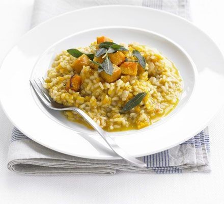 Butternut Squash and Sage Risotto