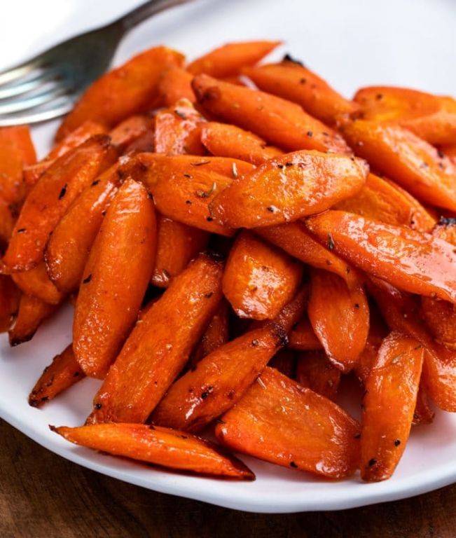 Buttery Honey Glazed Carrots