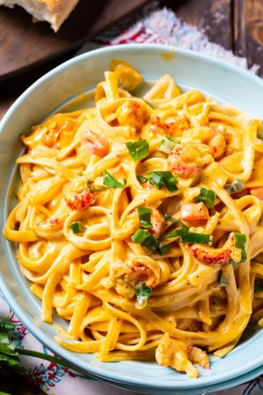 Cajun Crawfish Etouffee Pasta