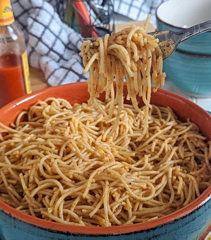 Cajun Garlic Butter Pasta with Andouille