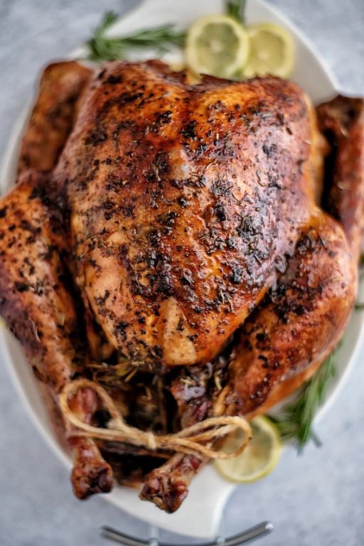 Cajun Roasted Turkey with Spicy Herb Butter