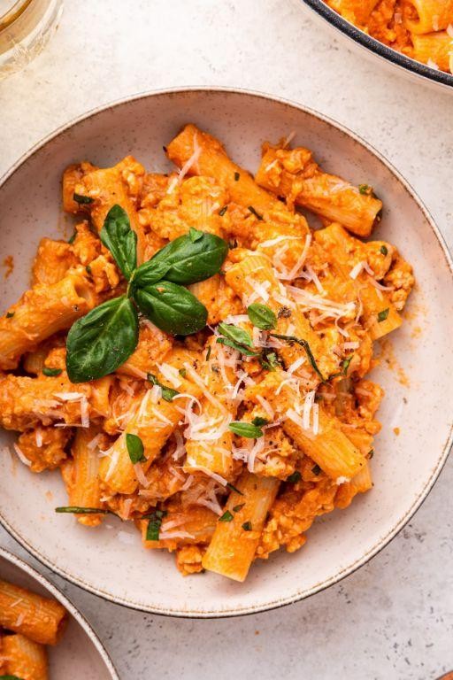 Cajun Spiced Cottage Cheese Pasta