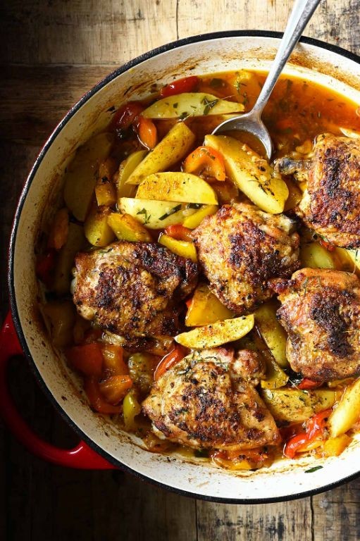 Cajun-Spiced Chicken and Potato Feast