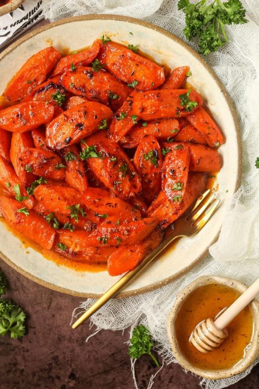 Cajun-Style Roasted Carrots with Honey Glaze
