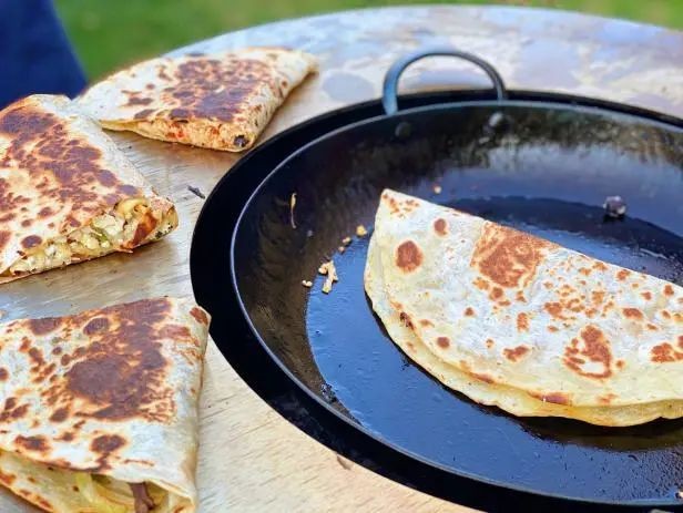 Campfire Quesadillas