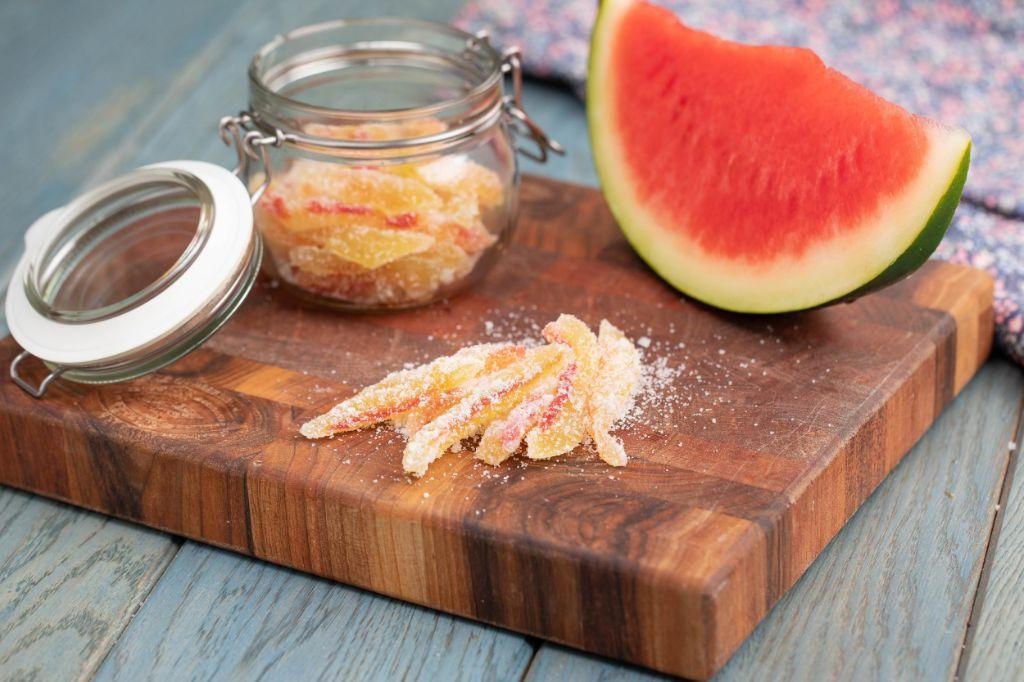 Candied Watermelon Rind