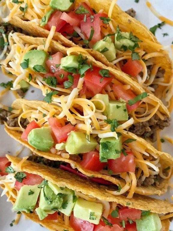 Canned Beef Tacos with Homemade Salsa
