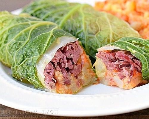 Canned Beef and Cabbage Rolls