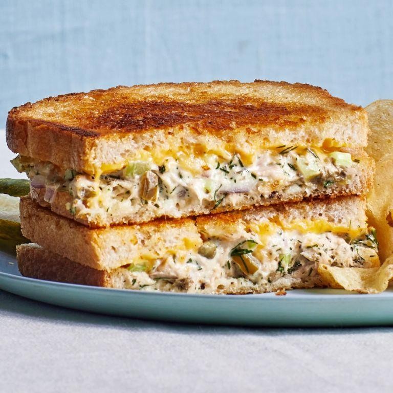 Canned Tuna Melt Sandwich