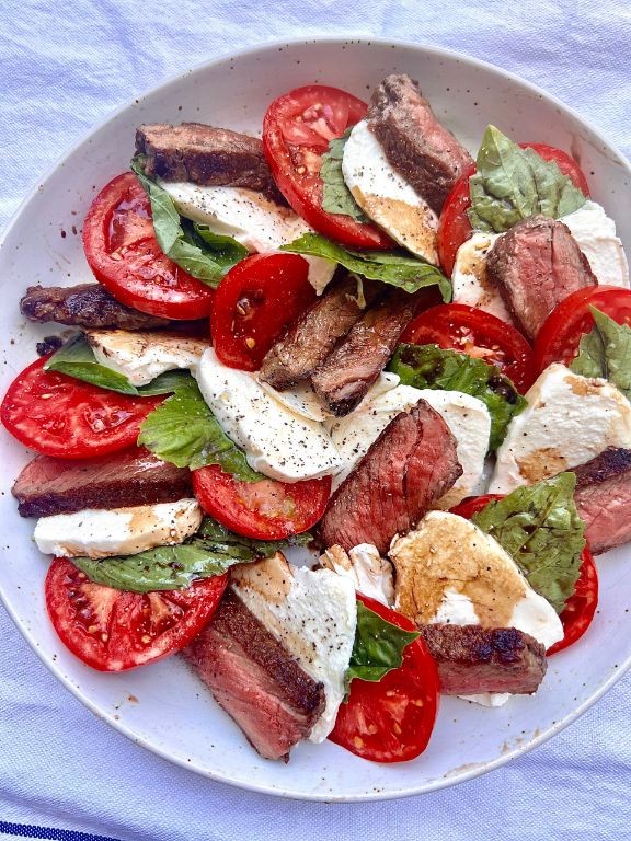 Caprese Lunch Meat Salad