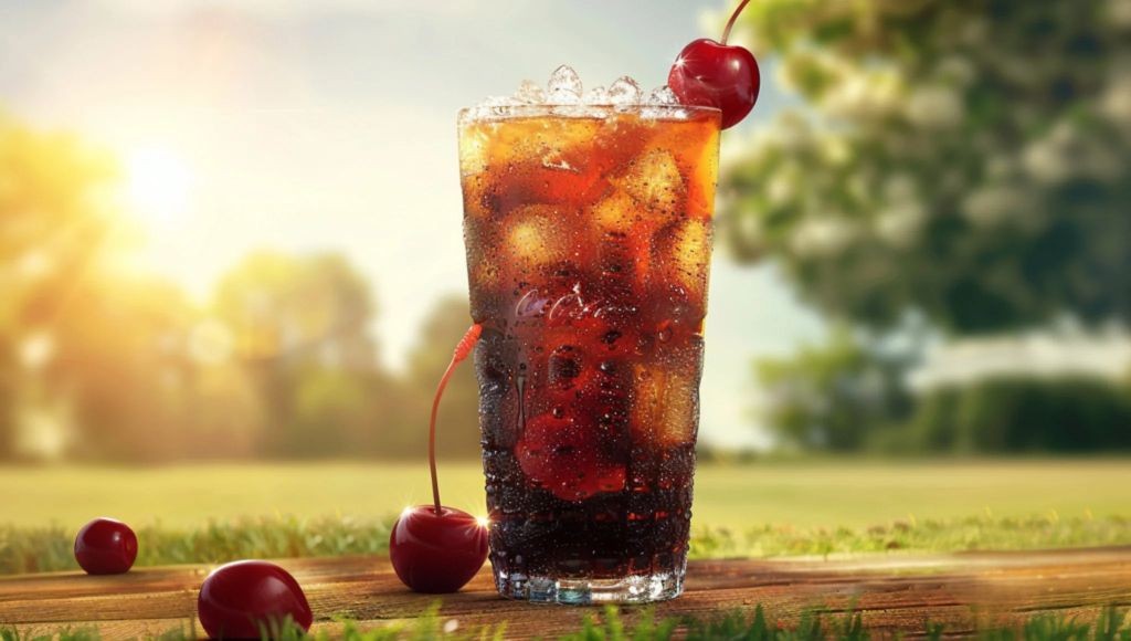 Captain Morgan Cherry Cola Cocktail