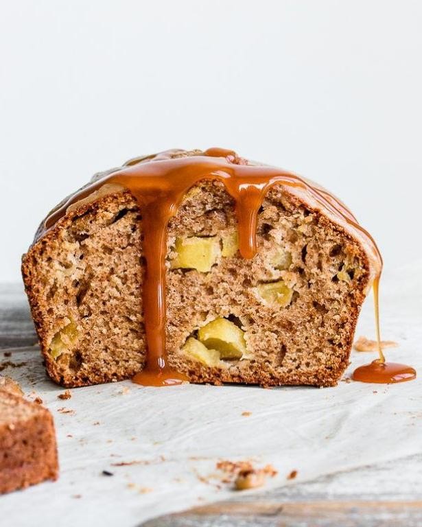 Caramel Apple Cinnamon Bread