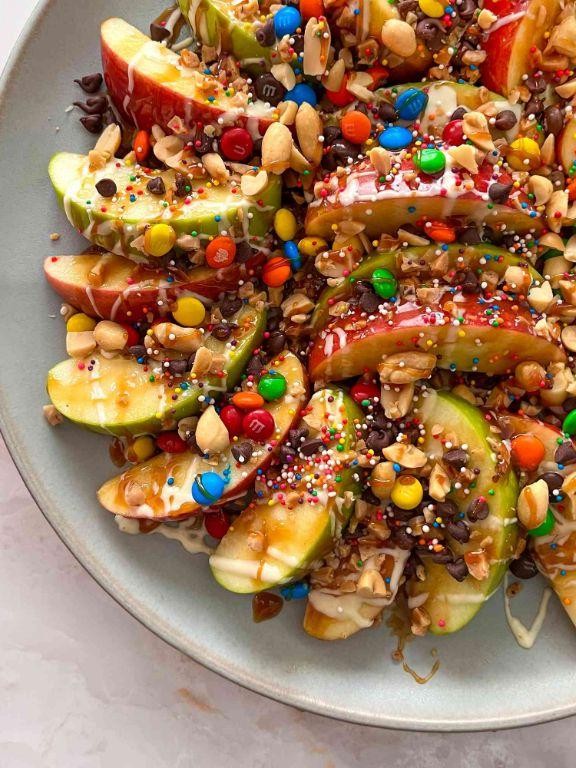 Caramel Apple Nachos
