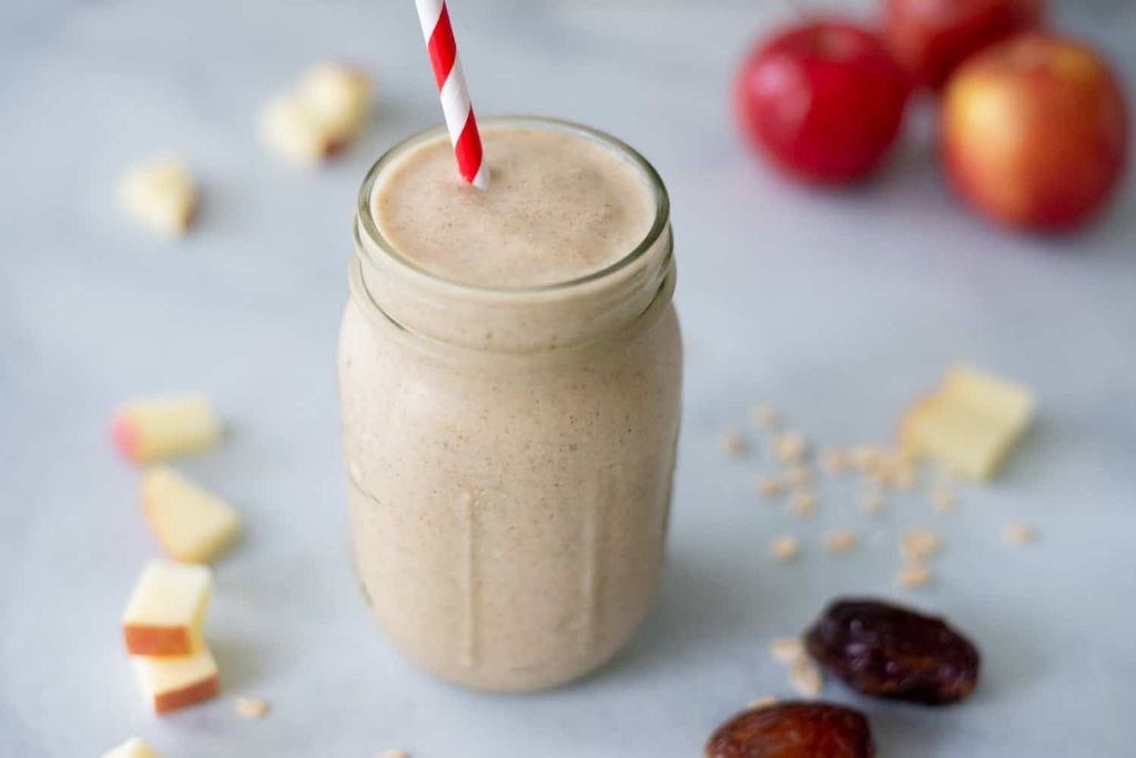 Caramel Apple Pea Protein Shake