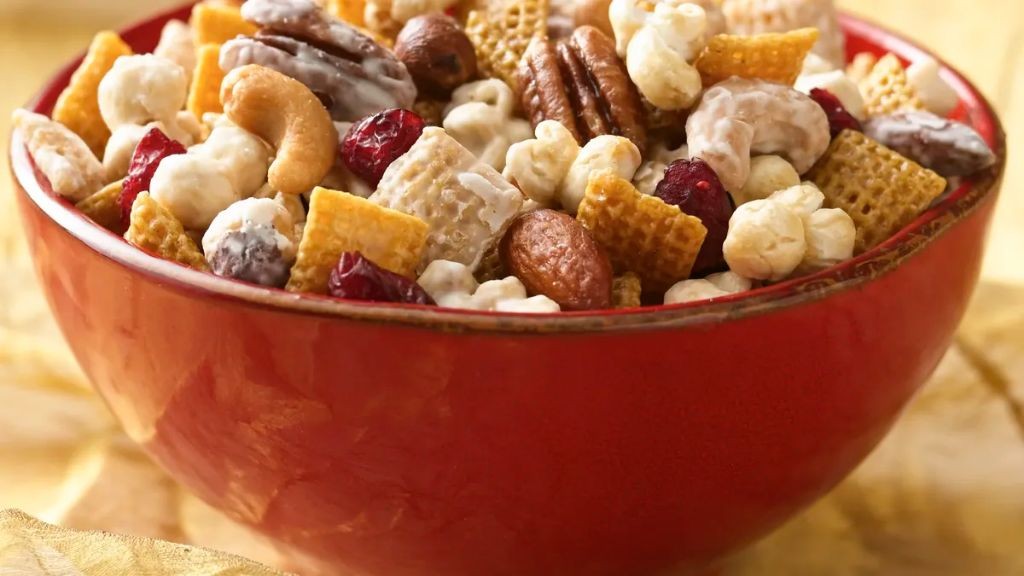 Caramel Corn Chex Mix