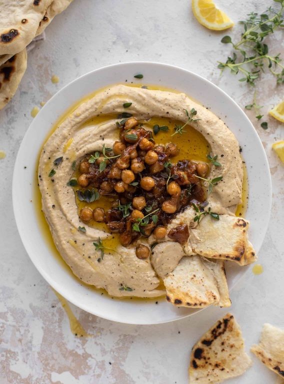 Caramelized Onion Hummus