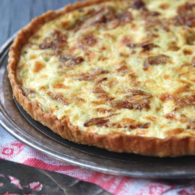 Caramelized Onion and Bacon Tartlets
