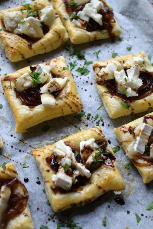 Caramelized Onion and Goat Cheese Tart