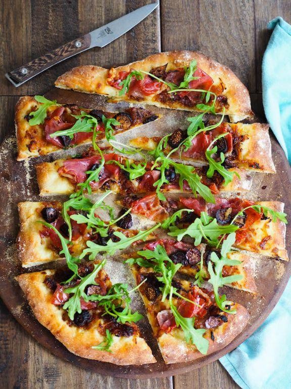 Caramelized Onion and Prosciutto Flatbread