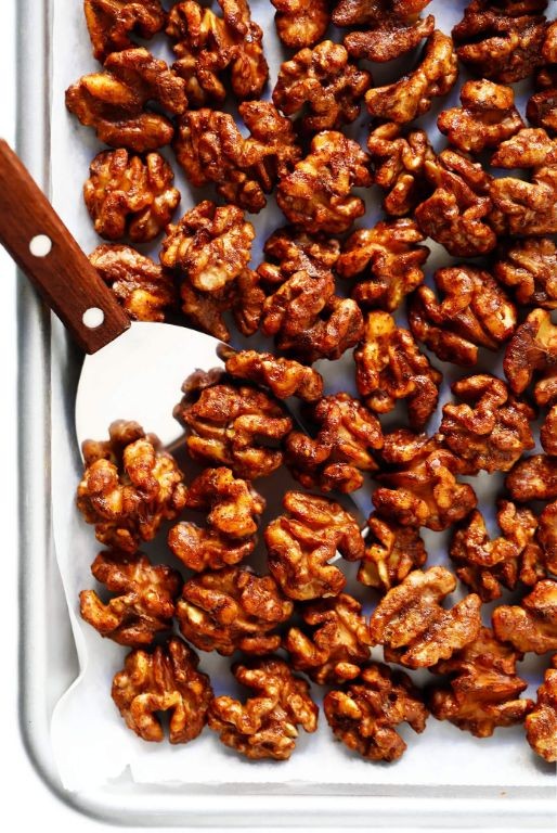 Caramelized Roasted Walnuts