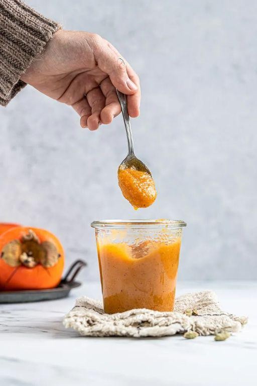 Cardamom-Scented Persimmon Jam