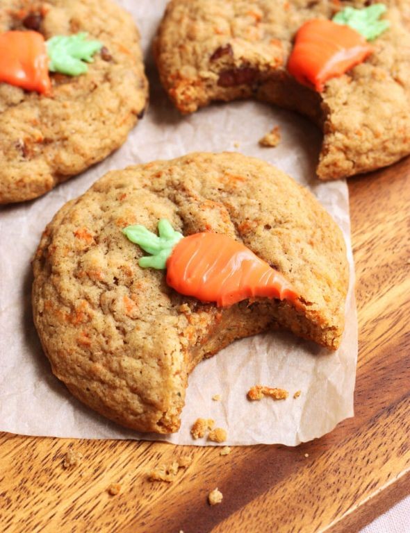 Carrot Cake Cookies Without Brown Sugar