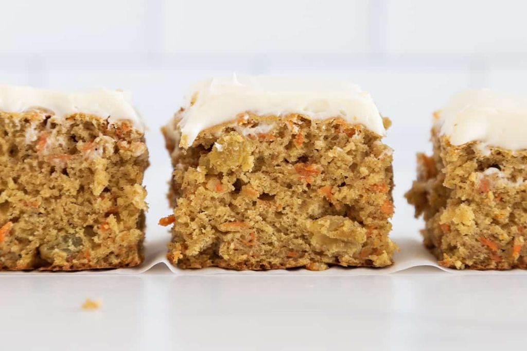 Carrot Cake Toddler Bars
