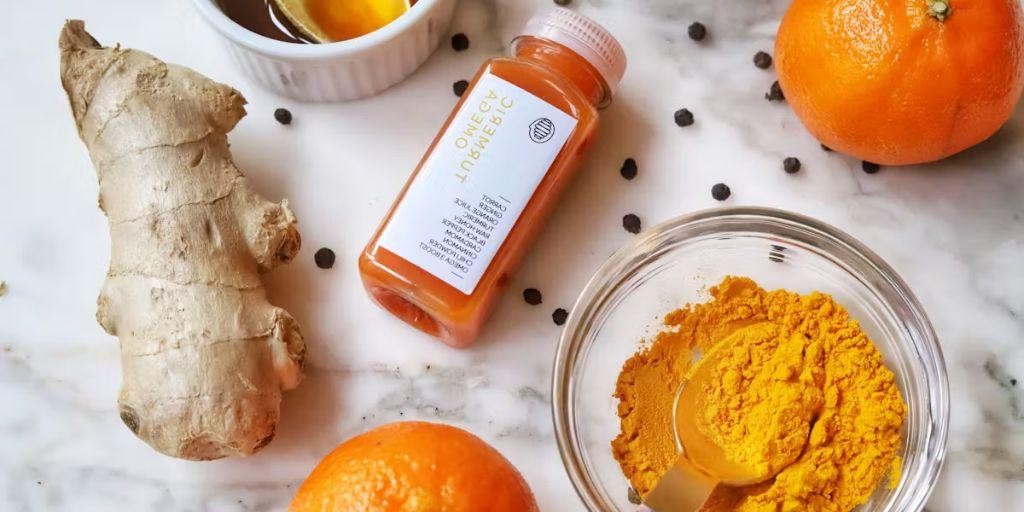 Carrot Ginger Turmeric Immunity Booster Juice
