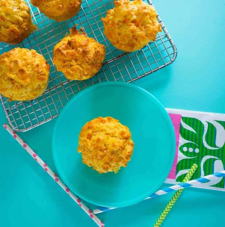Carrot and Cheese Muffins