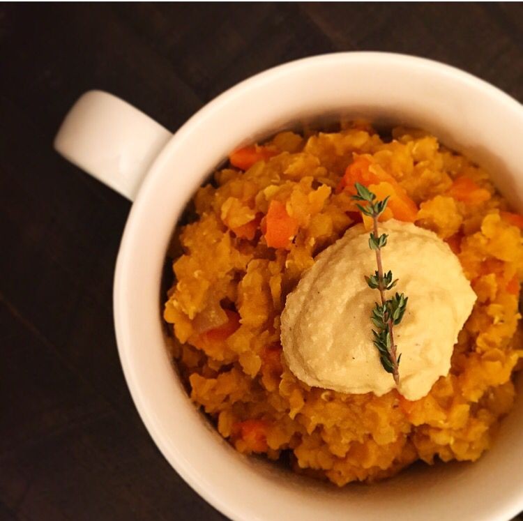 Carrot and Lentil Mash