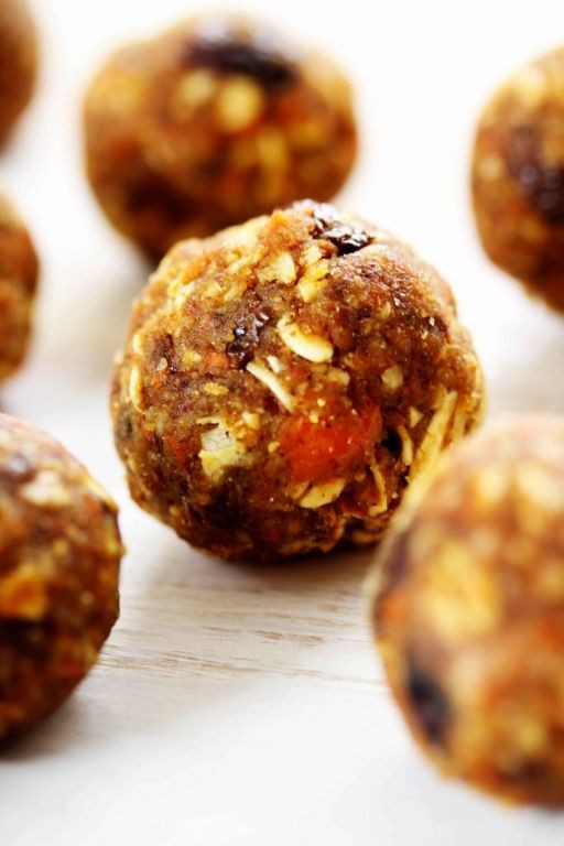 Carrot and Raisin Energy Balls